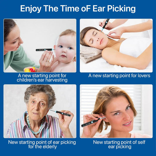 Rechargeable Smart Wireless Ear Camera Kit