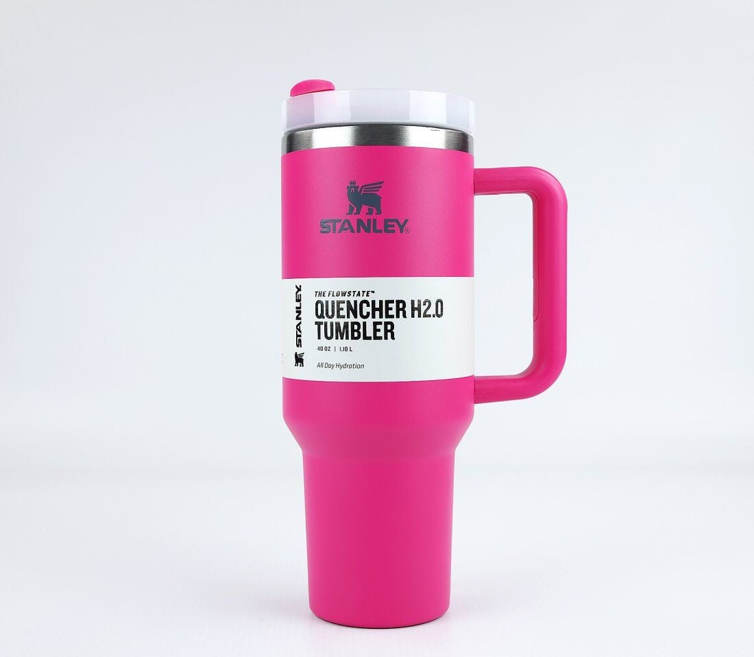 Stanley 40 Oz (1200ML) Stainless Steel Vacuum Insulated Tumbler with Straw