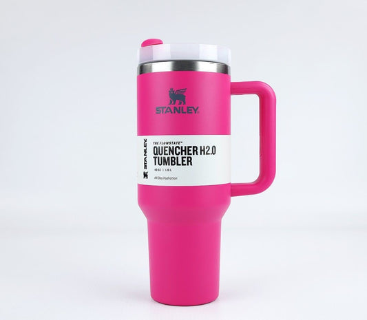 Stanley 40 Oz (1200ML) Stainless Steel Vacuum Insulated Tumbler with Straw