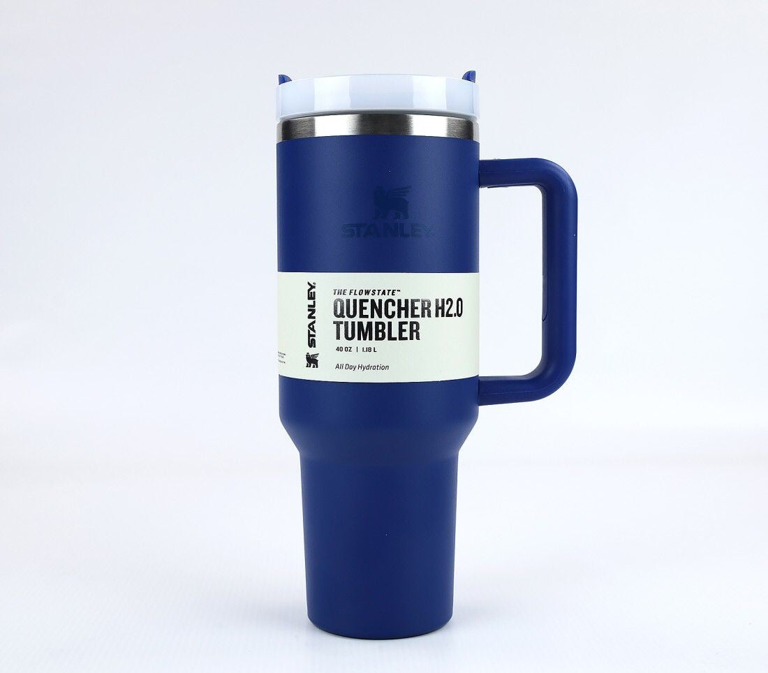 Stanley 40 Oz (1200ML) Stainless Steel Vacuum Insulated Tumbler with Straw