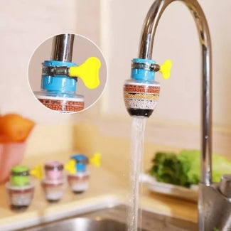 5 Layer Fan Faucet For Kitchen | Anti Splash Water Saving Shower