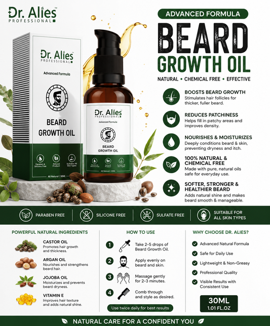 🧔 Dr Alies Beard Oil