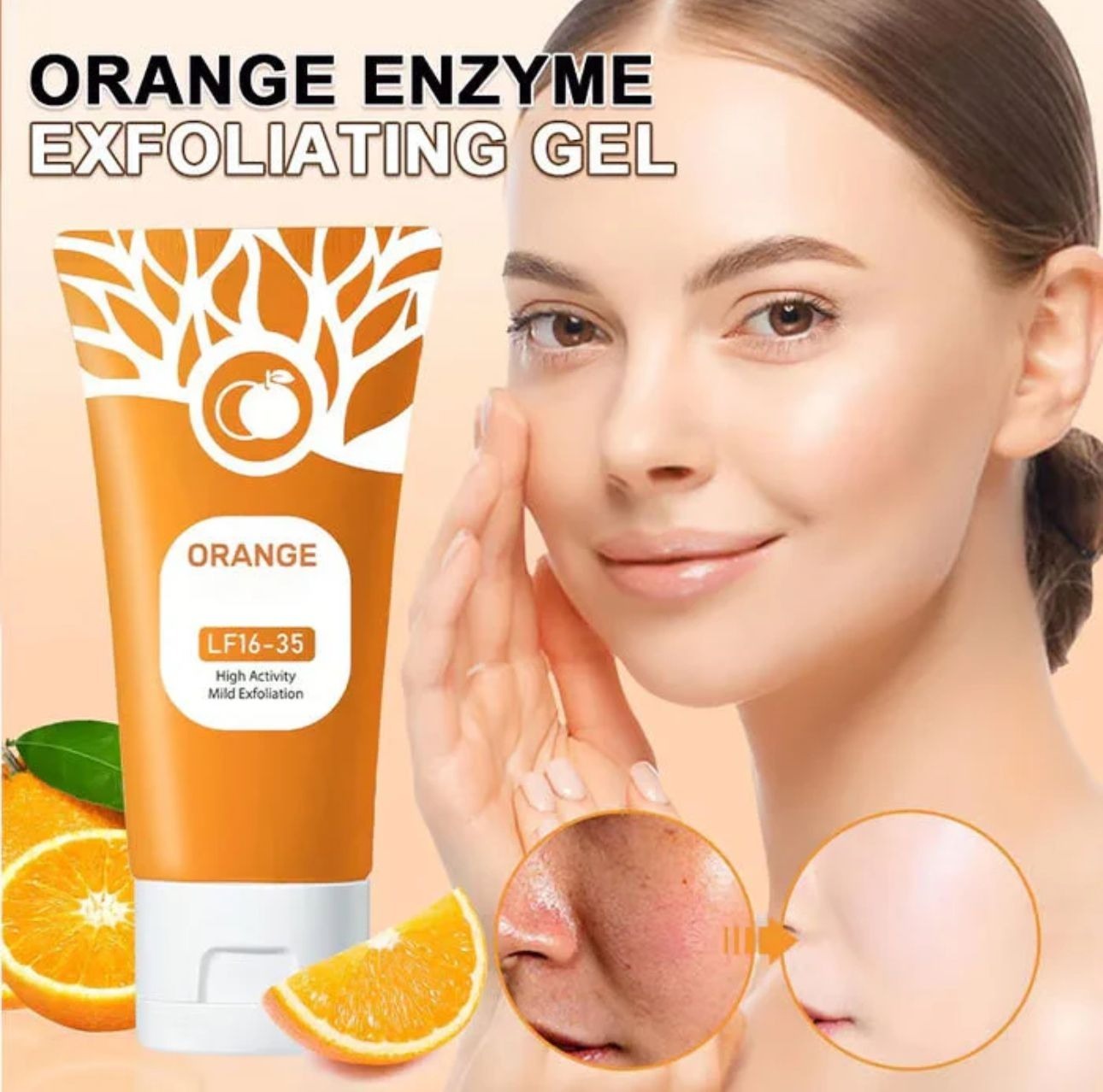 Orange Enzyme Exploiting Gel