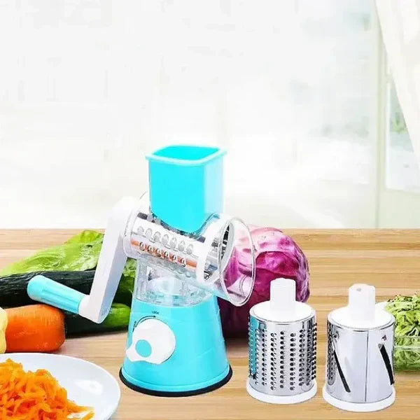 3 in 1 Multifunctional Manual Rotary Cutter for Vegetable