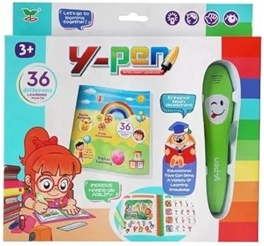 Kids Preschool Learning Book with Smart Talking Pen
